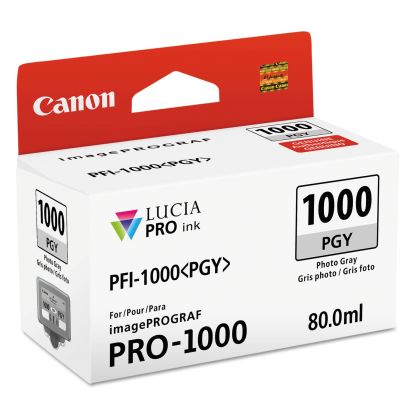 0553C002 (PFI-1000) Lucia Pro Ink, Photo Gray1