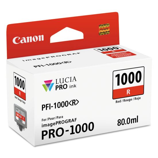 0554C002 (PFI-1000) Lucia Pro Ink, Red1