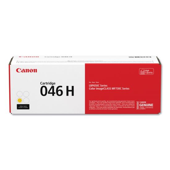 1251C001 (046) High-Yield Toner, 5,000 Page-Yield, Yellow1