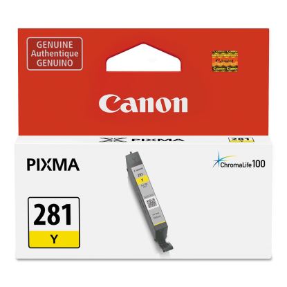 2090C001 (CLI-281) ChromaLife100+ Ink, 259 Page-Yield, Yellow1