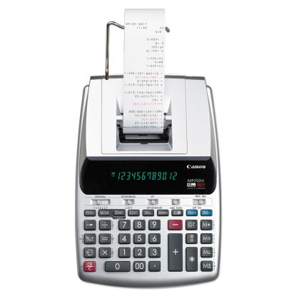 MP25DV 12-Digit Ribbon Printing Calculator, Black/Red Print, 4.3 Lines/Sec1