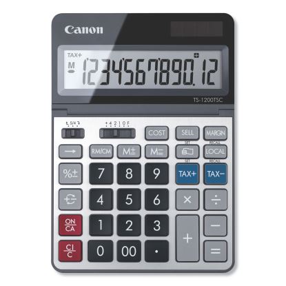 TS-1200TSC Desktop Calculator, 12-Digit LCD1