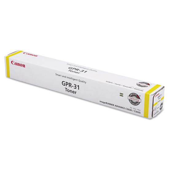 2802B003AA (GPR-31) Toner, 27,000 Page-Yield, Yellow1