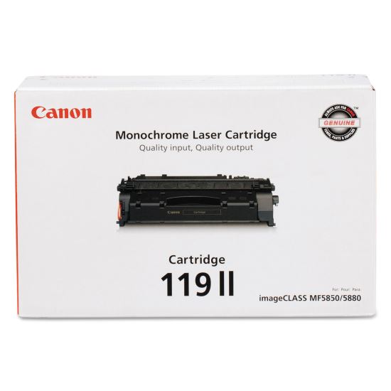 3480B001 (CRG-119 II) High-Yield Toner, 6,400 Page-Yield, Black1