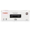 3483B001 (126) Toner, 2,100 Page-Yield, Black 1