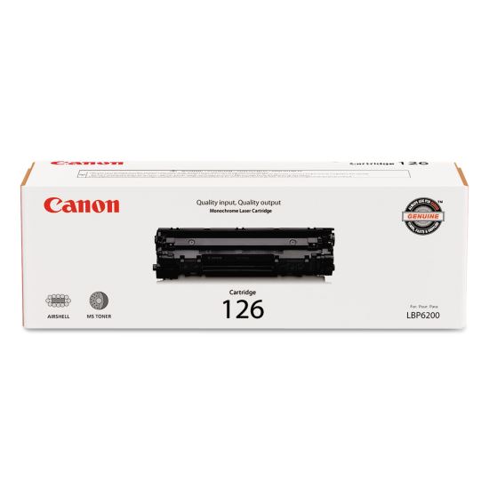 3483B001 (126) Toner, 2,100 Page-Yield, Black1