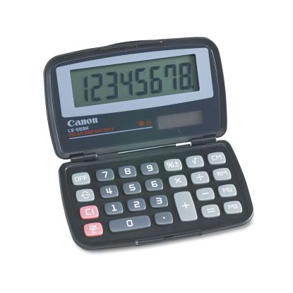 LS555H Handheld Foldable Pocket Calculator, 8-Digit LCD1