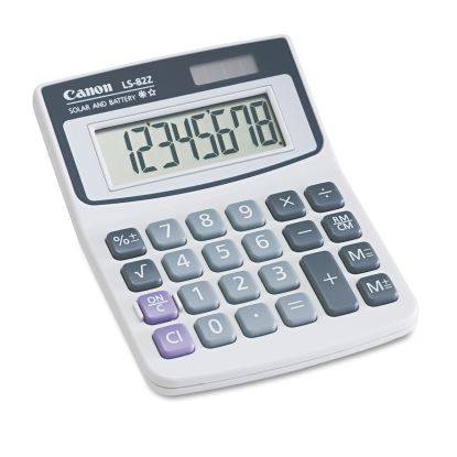 LS82Z Minidesk Calculator, 8-Digit LCD1