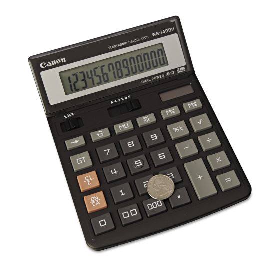 WS1400H Display Calculator, 14-Digit LCD1