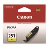 6516B001 (CLI-251) ChromaLife100+ Ink, 330 Page-Yield, Yellow 1