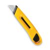 Plastic Utility Knife with Retractable Blade and Snap Closure, Yellow2