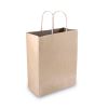 Premium Shopping Bag, 10"  x 4.5" x 13", Brown Kraft, 50/Box1