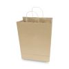 Premium Shopping Bag, 10"  x 4.5" x 13", Brown Kraft, 50/Box2
