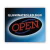 LED OPEN Sign, 10.5 x 20.13, Red and Blue Graphics2