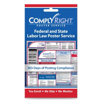 Labor Law Poster Service, "State/Federal Labor Law", 4 x 71