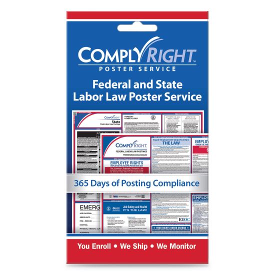 Labor Law Poster Service, "State/Federal Labor Law", 4 x 71