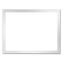 Foil Border Certificates, 8.5 x 11, White/Silver with Braided Silver Border,15/Pack1