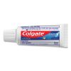 Toothpaste, Personal Size, 0.85 oz Tube, Unboxed, 240/Carton2