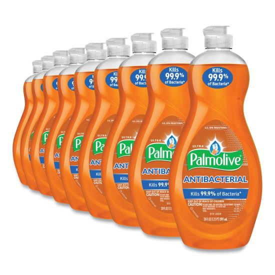 Ultra Antibacterial Dishwashing Liquid, 20 oz Bottle, 9/Carton1