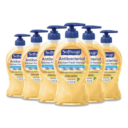 Antibacterial Hand Soap, Citrus, 11.25 oz Pump Bottle, 6/Carton1