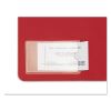 HOLD IT Poly Business Card Pocket, Top Load, 3 3/4 x 2 3/8, Clear, 10/Pack2