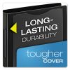 SuperLife Pro Easy Open ClearVue Locking Slant-D Ring Binder, 3 Rings, 1.5" Capacity, 11 x 8.5, Black2