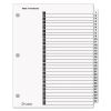 OneStep Printable Table of Contents and Dividers, 31-Tab, 1 to 31, 11 x 8.5, White, 1 Set1