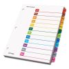 OneStep Printable Table of Contents and Dividers, 12-Tab, Jan. to Dec., 11 x 8.5, White, 1 Set2