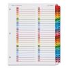 OneStep Printable Table of Contents and Dividers - Double Column, 52-Tab, 1 to 52, 11 x 8.5, White, 1 Set1