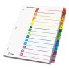 OneStep Printable Table of Contents and Dividers, 15-Tab, 1 to 15, 11 x 8.5, White, 1 Set2