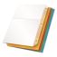 Poly Ring Binder Pockets, 8.5 x 11, Assorted Colors, 5/Pack1