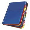 Expanding Pocket Index Dividers, 8-Tab, 11 x 8.5, Assorted, 1 Set/Pack1