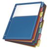 Expanding Pocket Index Dividers, 8-Tab, 11 x 8.5, Assorted, 1 Set/Pack2