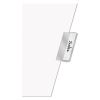 Paper Insertable Dividers, 5-Tab, 11 x 17, White, 1 Set2