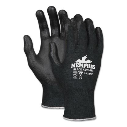 Kevlar Gloves 9178NF, Kevlar/Nitrile Foam, Black, Large1
