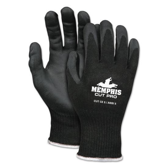 Cut Pro 92720NF Gloves, X-Large, Black, HPPE/Nitrile Foam1