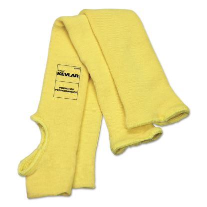 Economy Series DuPont Kevlar Fiber Sleeves, One Size Fits All, Yellow, 1 Pair1
