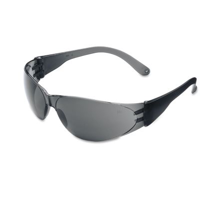 Checklite Scratch-Resistant Safety Glasses, Gray Lens1
