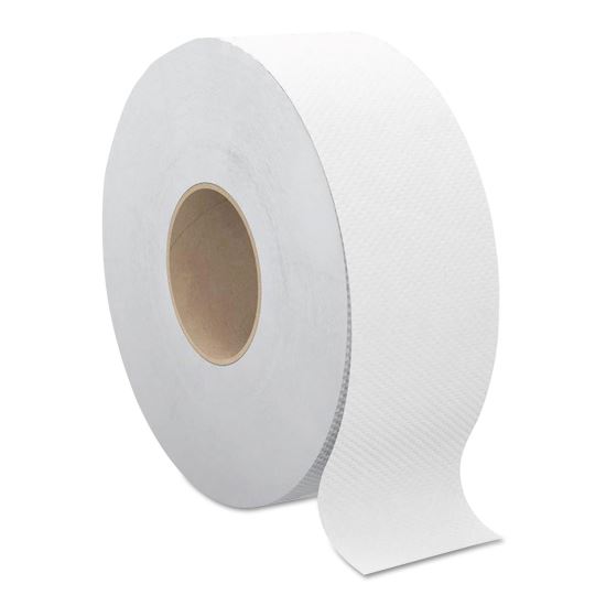 Select Jumbo Bath Tissue, Septic Safe, 2-Ply, White, 3.3" x 1,000 ft, 12 Rolls/Carton1