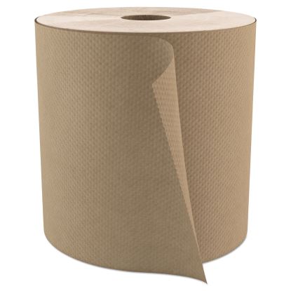 Select Roll Paper Towels, 1-Ply, 7.9" x 800 ft, Natural, 6/Carton1