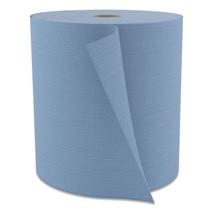 Tuff-Job Spunlace Towels, Jumbo Roll, 12 x 13, Blue, 475/Roll1