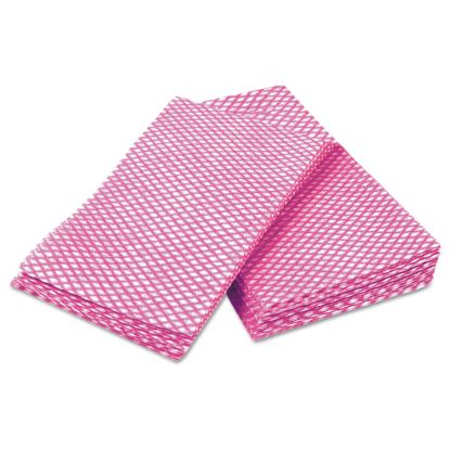 Tuff-Job Foodservice Towels, 12 x 24, Pink/White, 200/Carton1