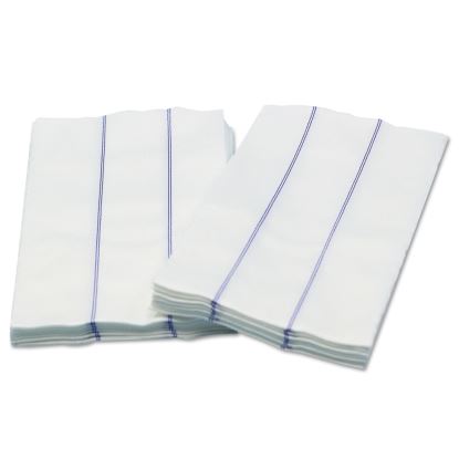 Tuff-Job Foodservice Towels, 1/4 Fold, 13 x 24, White/Blue, 72/Carton1
