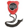 Water-Resistant Stopwatches, Accurate to 1/100 Second, Assorted Colors, 6/Box2