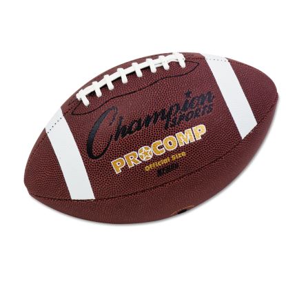 Pro Composite Football, Official Size, Brown1