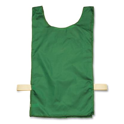 Heavyweight Pinnies, Nylon, One Size, Green, 1/Dozen1