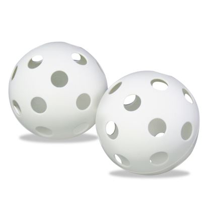 Plastic Baseballs, 9" Diameter, White, 12/Set1