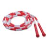 Segmented Plastic Jump Rope, 7 ft, Red/White1