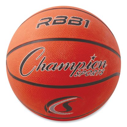 Rubber Sports Ball, For Basketball, No. 7 Size, Official Size, Orange1