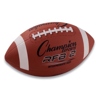 Rubber Sports Ball, For Football, Intermediate Size, Brown1